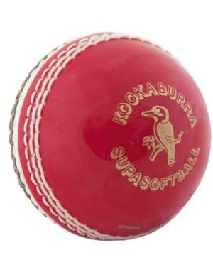 Kookaburra Cricket Super Softaball - Red